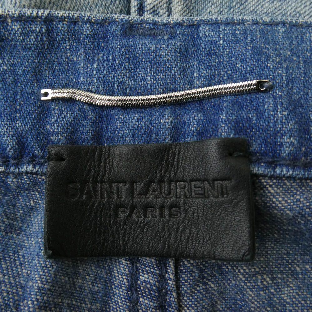SAINT LAURENT サンローラン 20AW 624574 Y00WA Washed Wide Denim