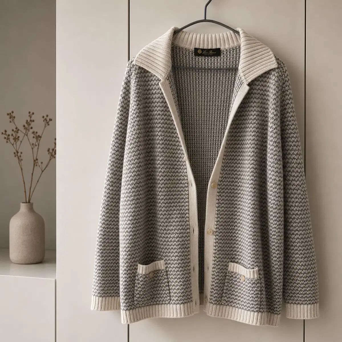 ロロ・ピアーナ カシミア カーディガン