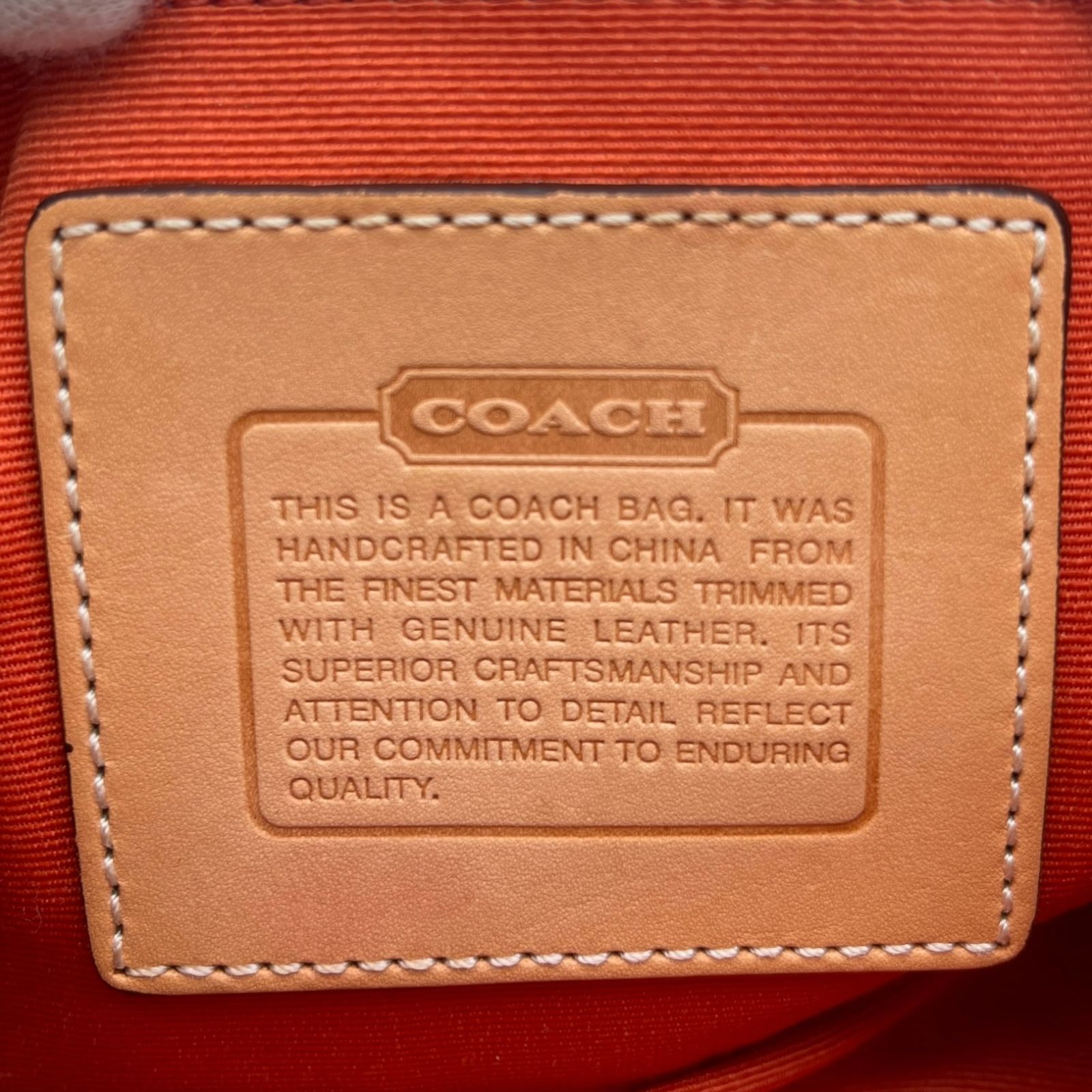 美品 COACH コーチ ポーチ シグネチャー ロゴ 総柄 小物入れ ブラウン