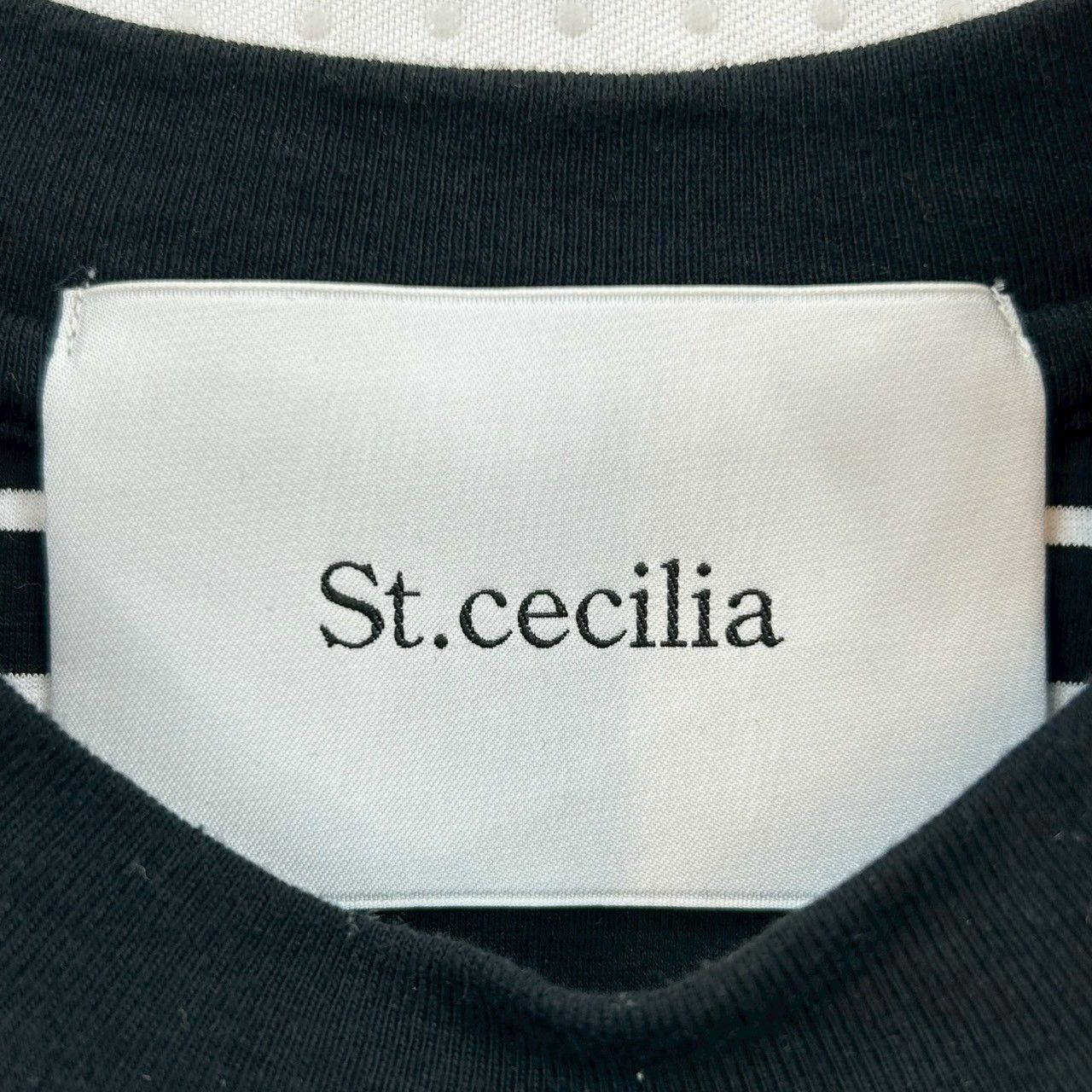 St.cecilia セントセシリア BOMBORI ボーダーTシャツ トップス 半袖 T
