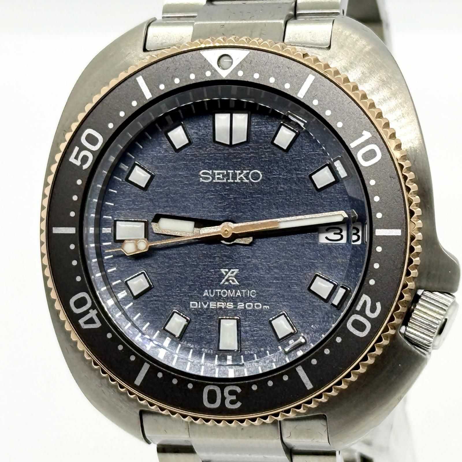 SEIKO セイコー プロスペックス 6R35-00T0 SS SS SPB288J1 ブルー AT メンズ 腕時計 稼働品