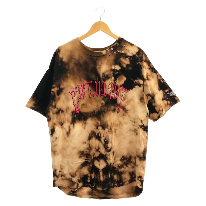【中古】CVTVLIST 半袖Tシャツ アンビグラム クルーネック ブラウン サイズ1[66]