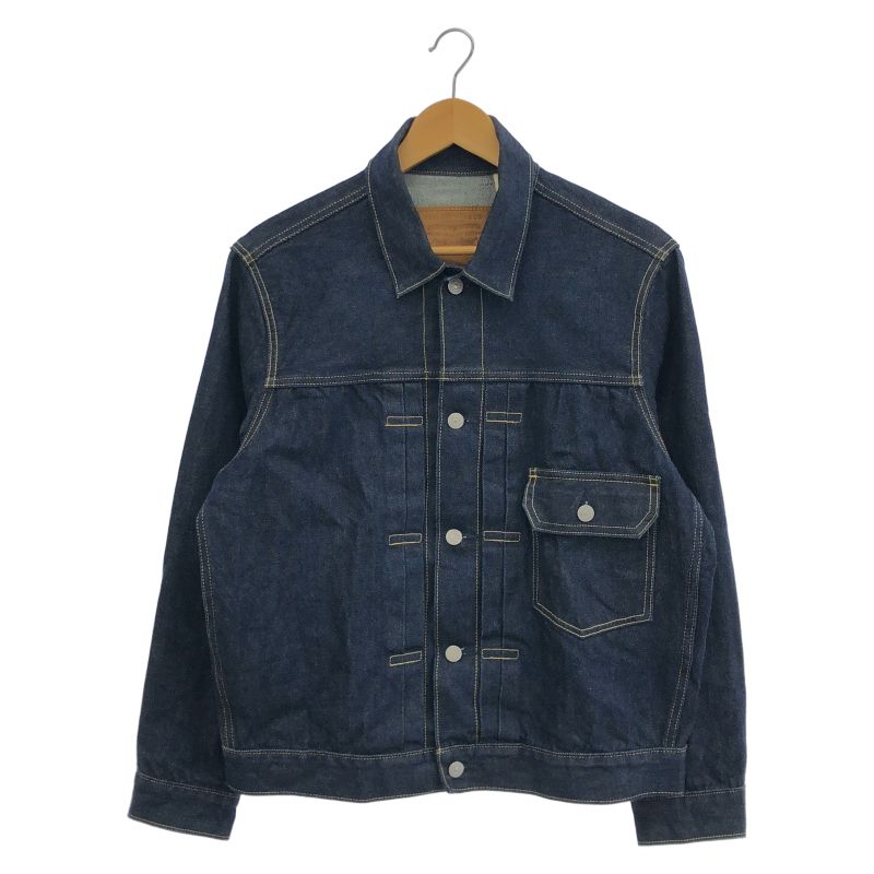 【中古】LEVI\'S premium 別注モデル デニムジャケット M インディゴ[66]