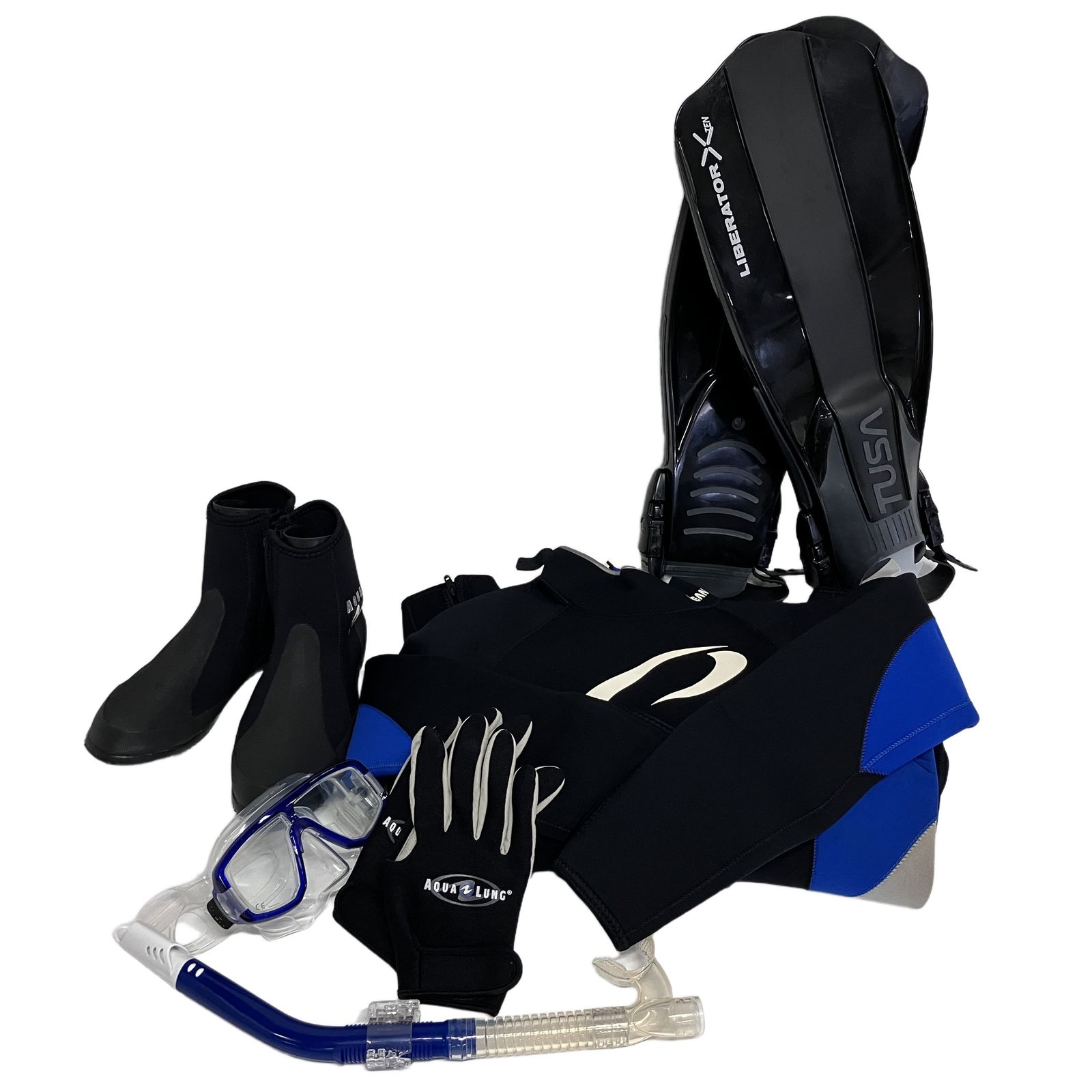 OCEANIC ウェットスーツ LLサイズ その他グッズセット TUSA Aqua Lung 