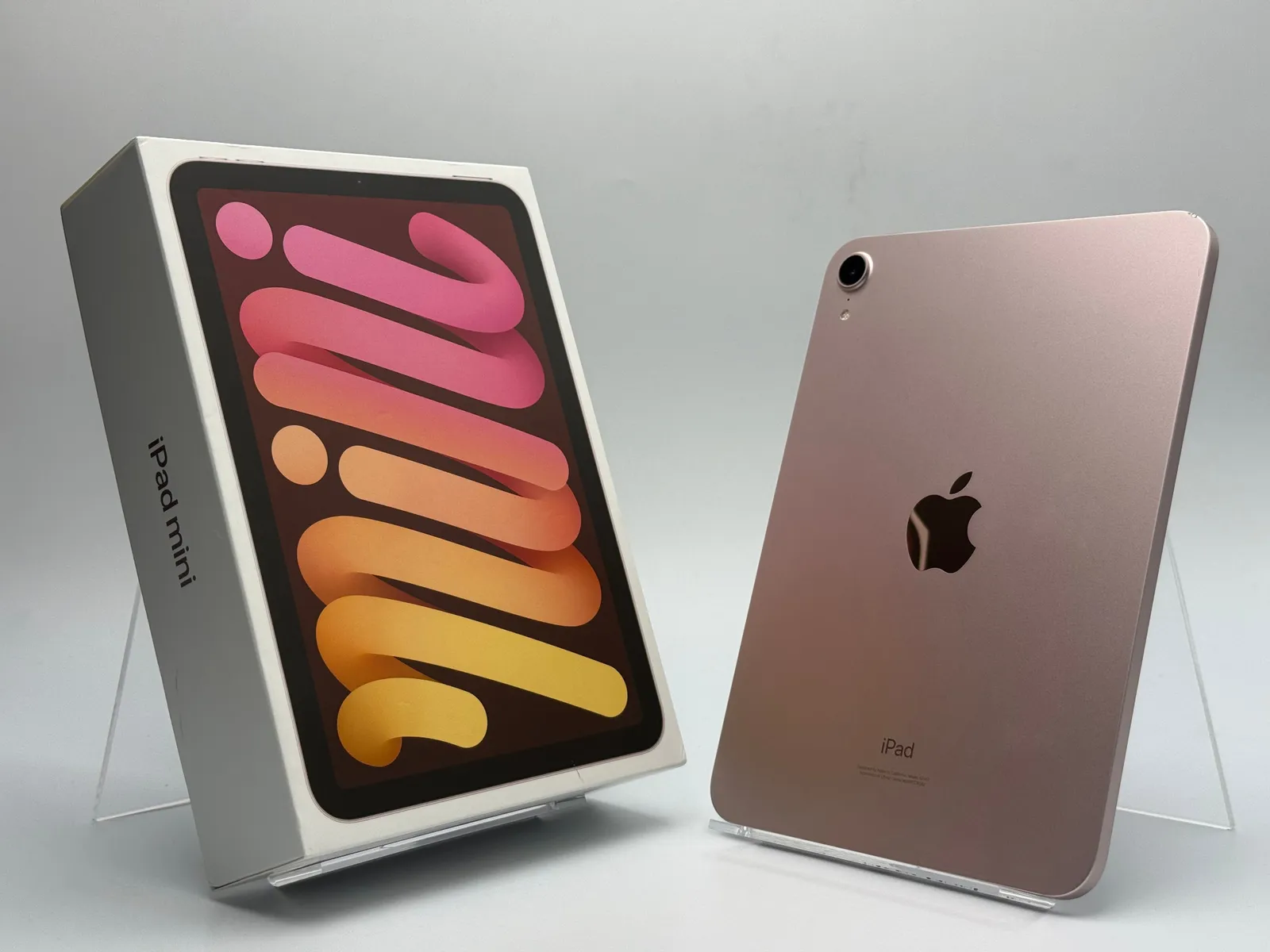 箱付き中古C】iPad mini 第6世代 64GB ピンク Wi-Fi バッテリー【88