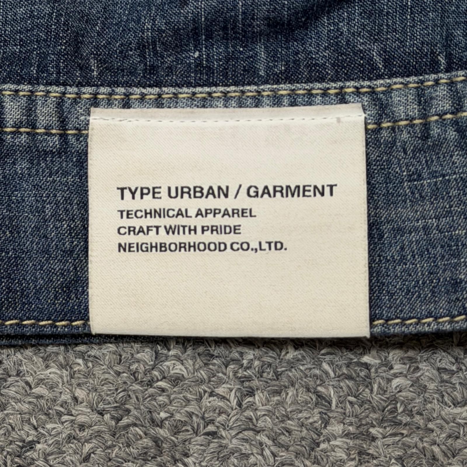 参考上代49500円 NEIGHBORHOOD 24SS WASHED LIGHTWEIGHT DENIM JACKET