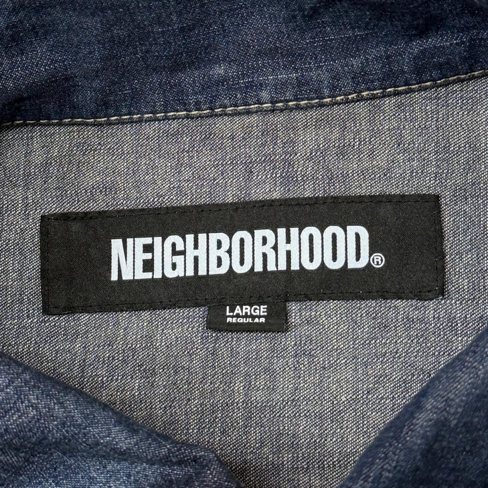参考上代49500円 NEIGHBORHOOD 24SS WASHED LIGHTWEIGHT DENIM JACKET