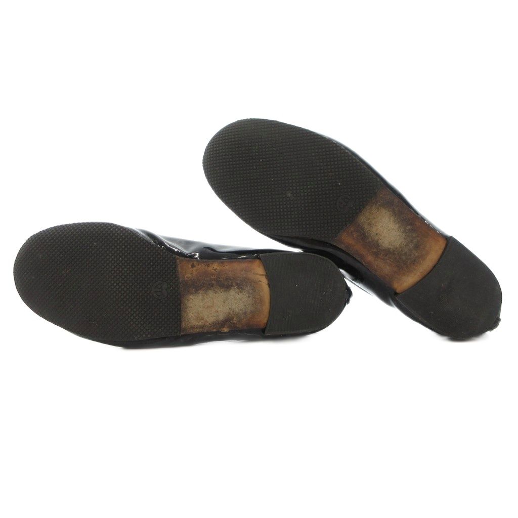 レペット Repetto フラットシューズ バレエシューズ パンプス 37 黒