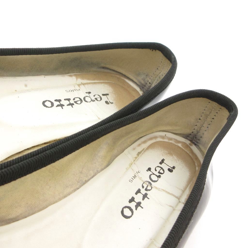 レペット Repetto フラットシューズ バレエシューズ パンプス 37 黒