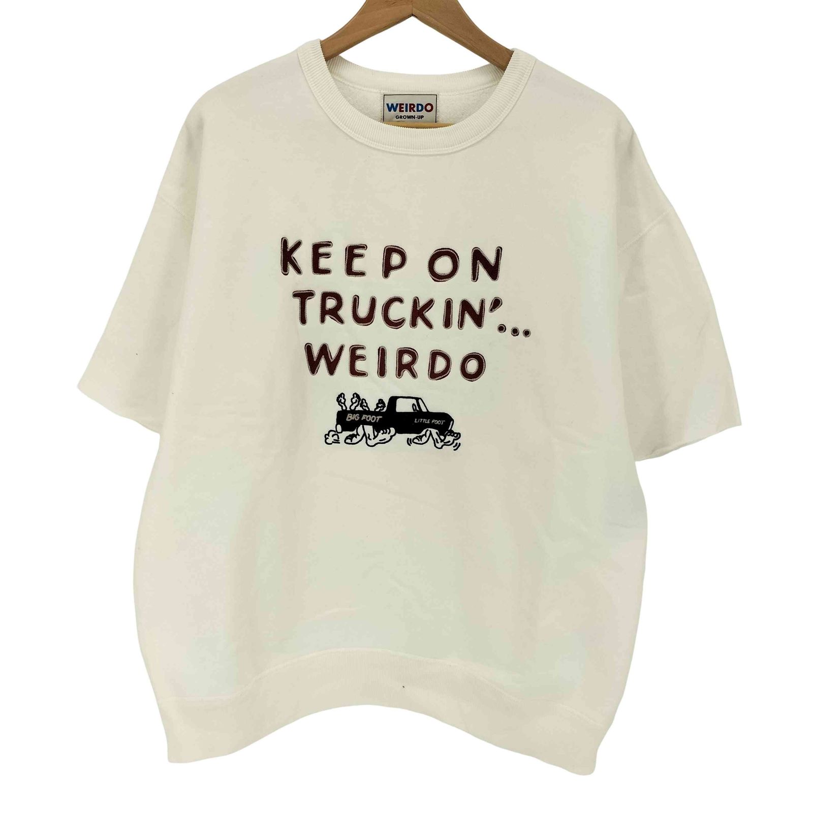 ウィアード WEIRDO KEEP ON TRUCKIN' - S/S SWEAT メンズ import：XL 10,994円