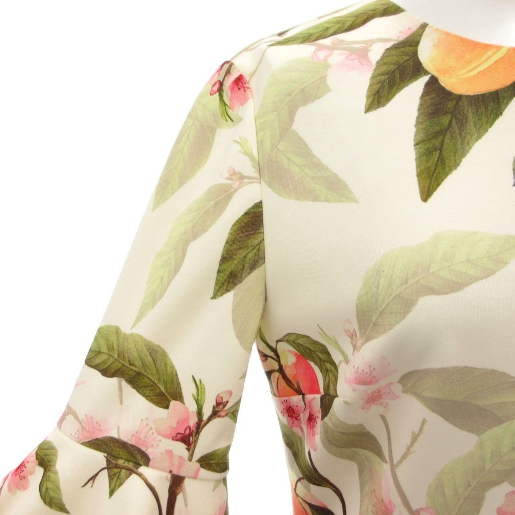 テッドベーカー TED BAKER ワンピース 1 マルチカラー ミモレ丈 花柄