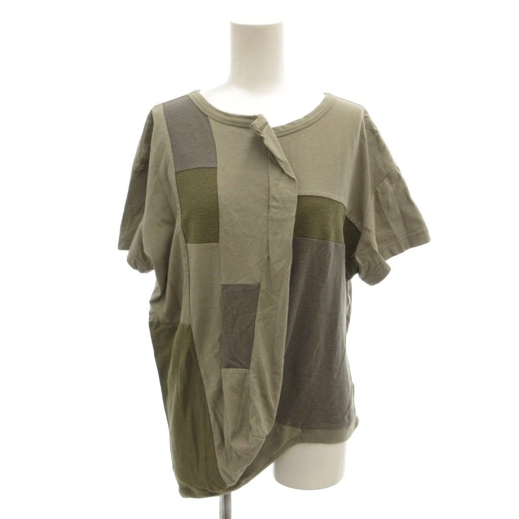 ワイズ Y's ヨウジヤマモト アシンメトリー カットソー Tシャツ 2