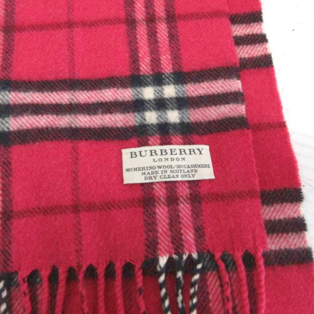 BURBERRY LONDON ロゴフリンジマフラー バーバリー ロンドン BURBERRY LONDON ノバチェック マフラー ストール