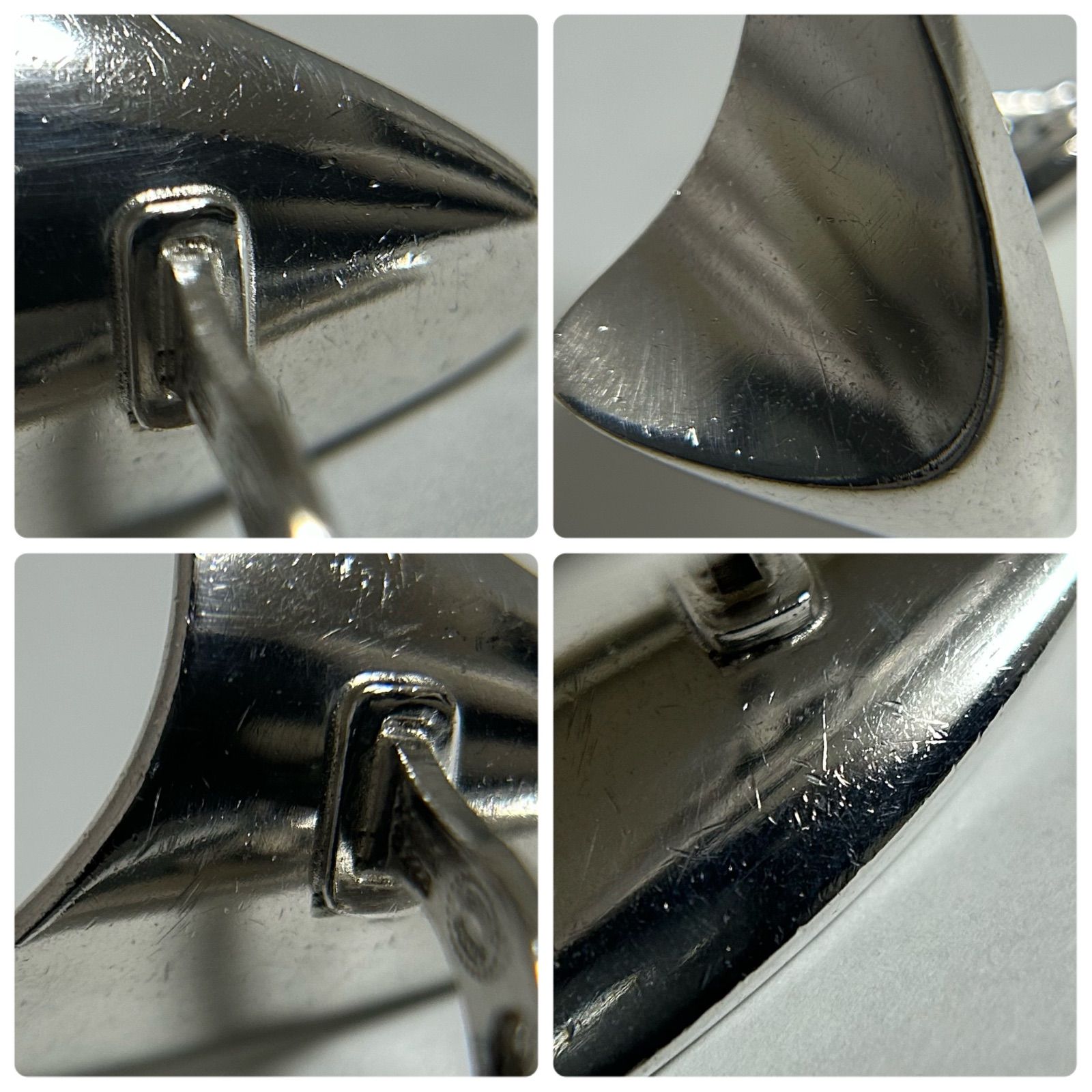 使用感有】 ジョージジェンセン 希少 カフス カフリンクス 88 AG925