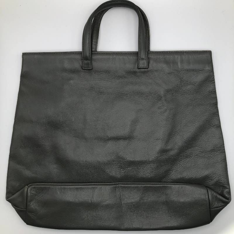 HELMUT LANGヘルムートラング　レザートートバッグ タ HELMUT LANG ヘルムートラング 男女兼用 ロゴ型押しレザートート