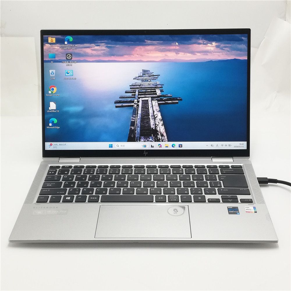 高性能 Wi-Fi有 タッチパネル 中古ノートパソコン hp x360 1040 G8 Core i5 1145G7 8GB 256G 高速SSD 無線LAN Windows11 Office済 即使用可