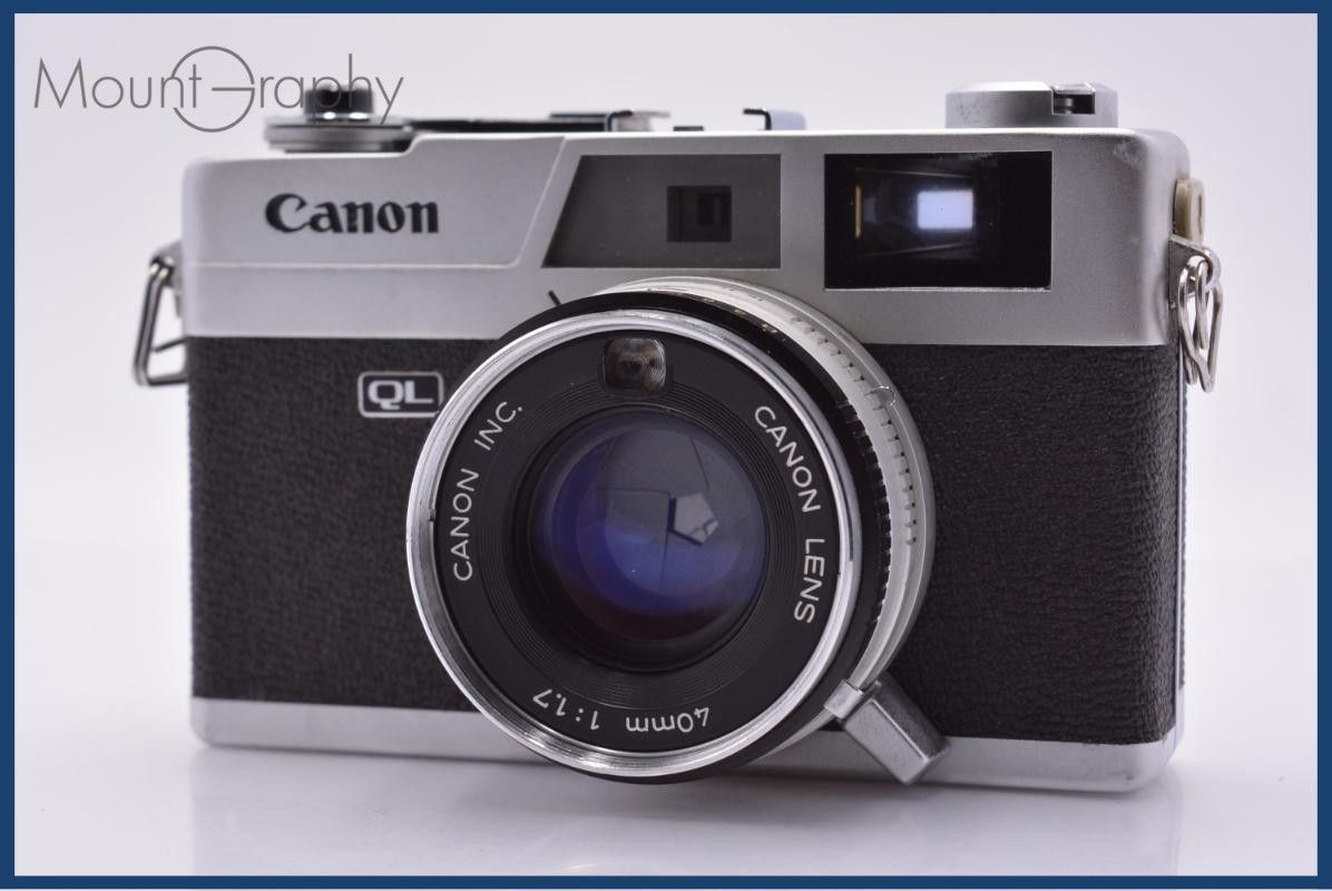 難あり キヤノン Canon Canonet QL17 40mm F1.7 同梱無料 #yk9609