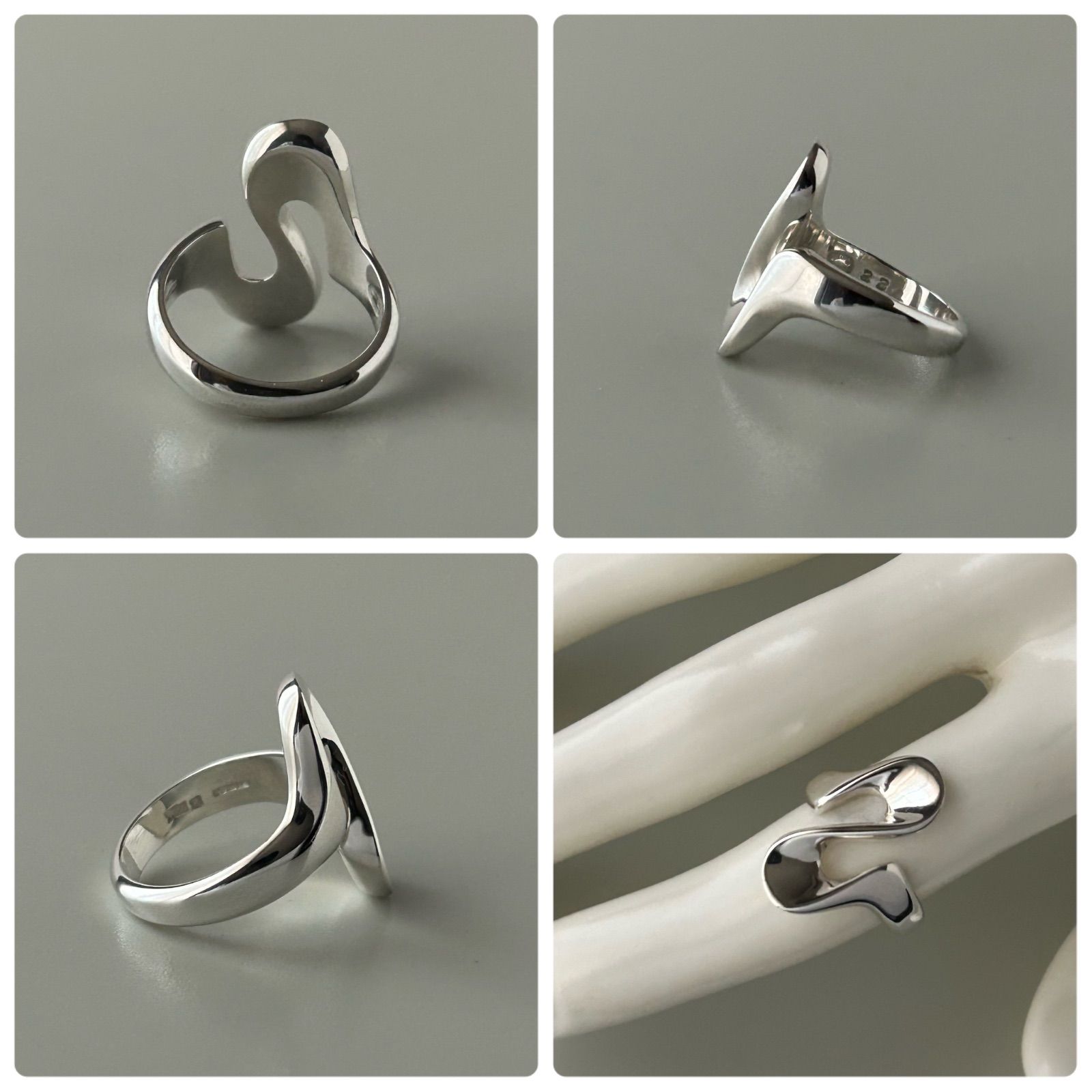 ジョージジェンセン 221 リング 指輪 AG925 約9号 Georg Jensen - メルカリ