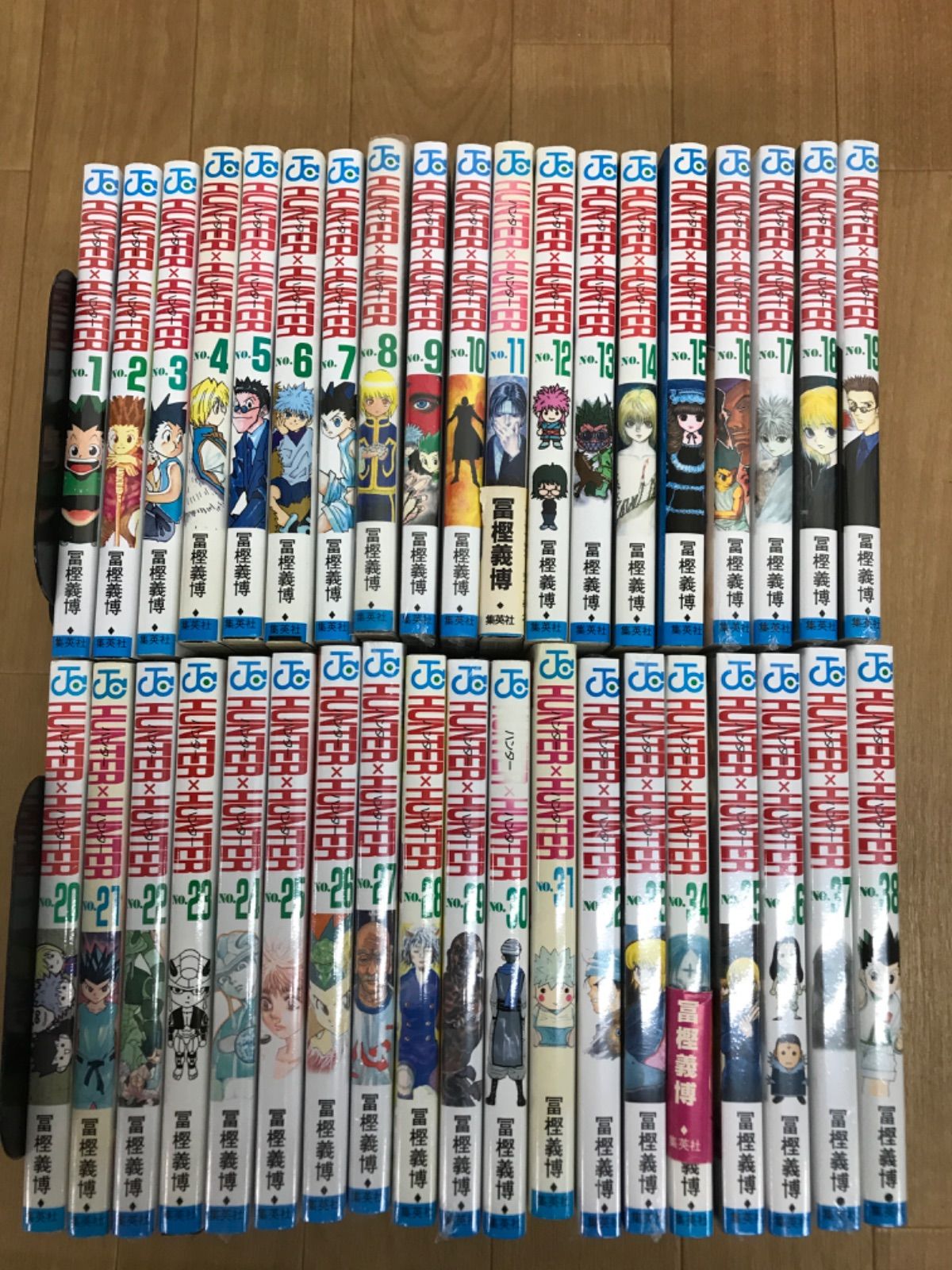 漫画 ☆②【未開封多数！】ハンターハンター HUNTER×HUNTER 1~38巻