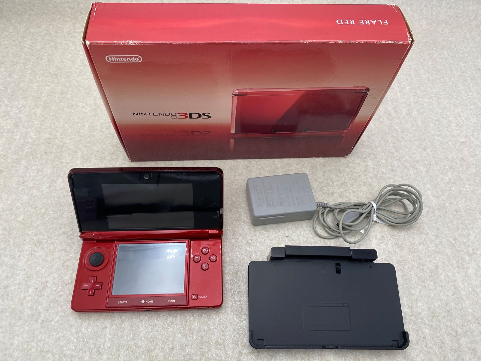 ◇ニンテンドー3DS本体 フレアレッド 0012568541 - メルカリ