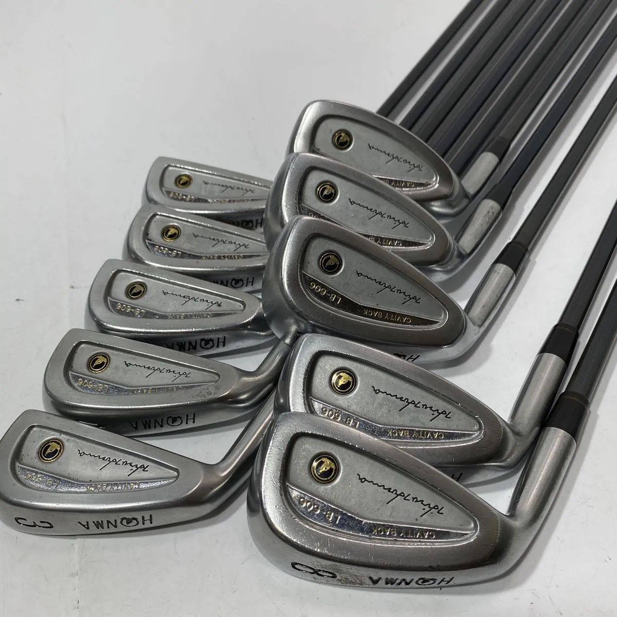 ホンマ HONMA LB-606 アイアン 10本セット 男性右利き 純正カーボン