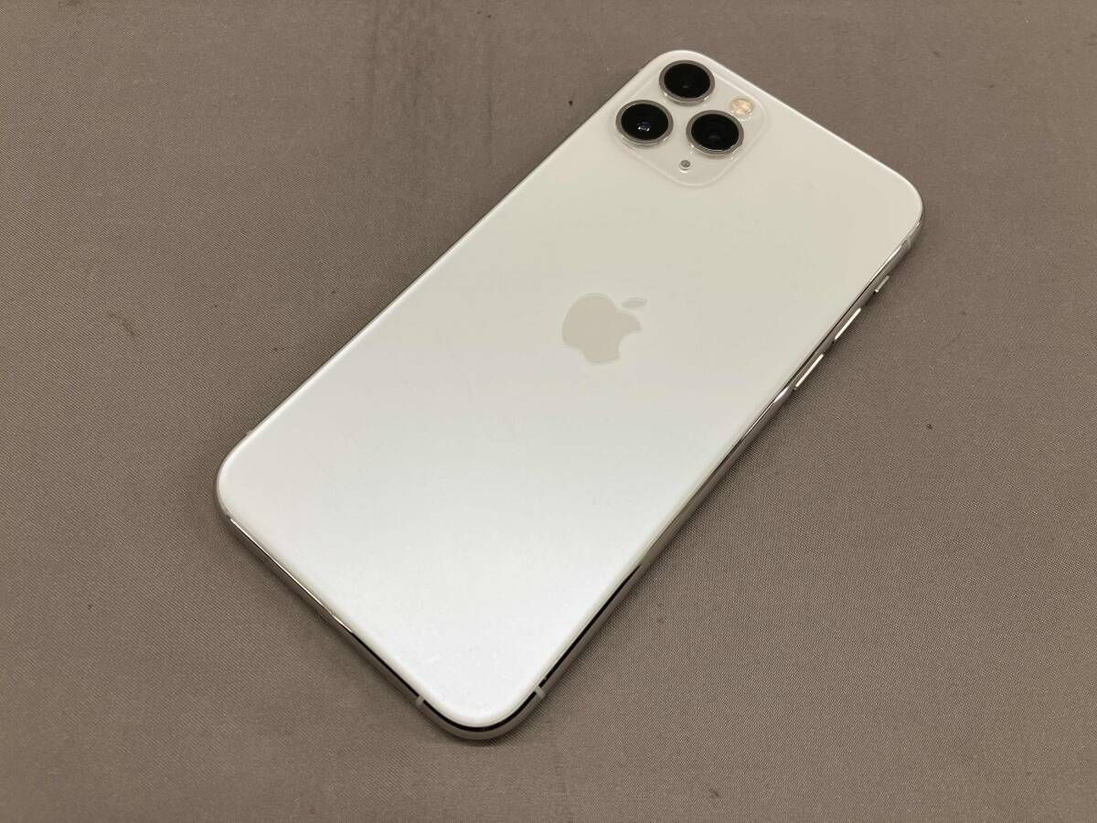 【SIMロック解除済】MWC32J/A iPhone 11 Pro 64GB シルバー SoftBank 17,438円