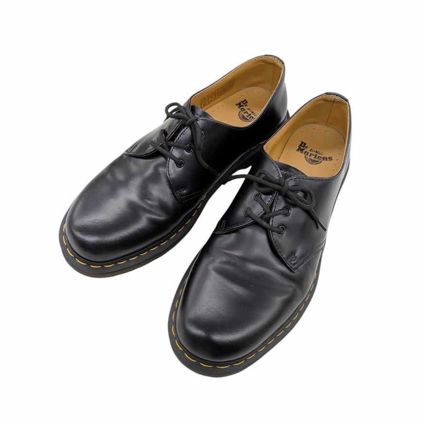 22 Dr.Martens ドクターマーチン ３ホールシューズ レザーシューズ 1461 ブラック系 サイズ 67168