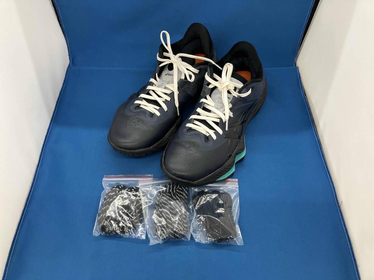 バスケットボール シューズ アシックス×ボーラホリック NOVA SURGE LOW 27.0cm 1061A050 ASICS ballaholic 替え紐有 10,706円