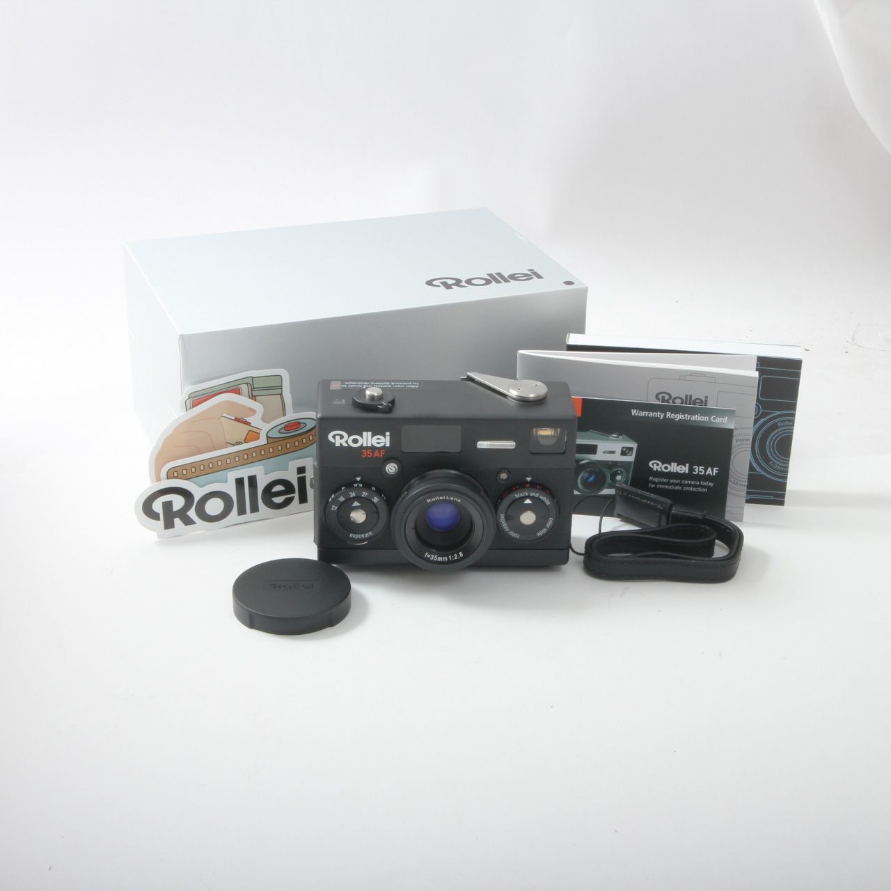 未使用品】 Rollei ローライ 35AF ブラック フィルムカメラ - メルカリ
