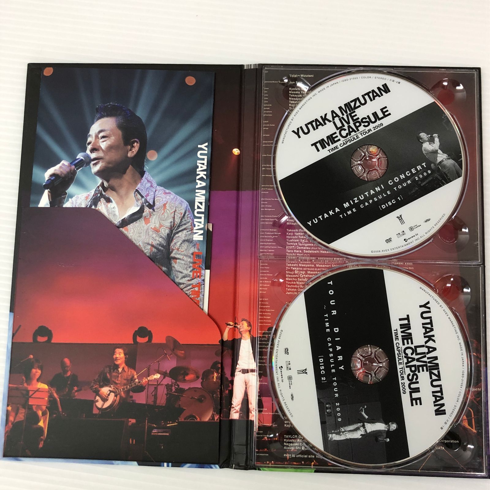□水谷豊 DVD YUTAKA MIZUTANI LIVE TIME CAPSULE ～YUTAKA MIZUTANI