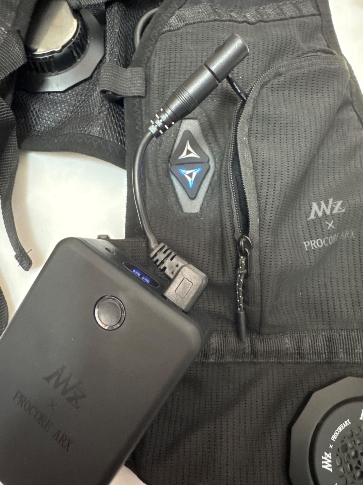 動作確認済】ワークマン WZ×PROCORE ARX ペルチェ・ファン