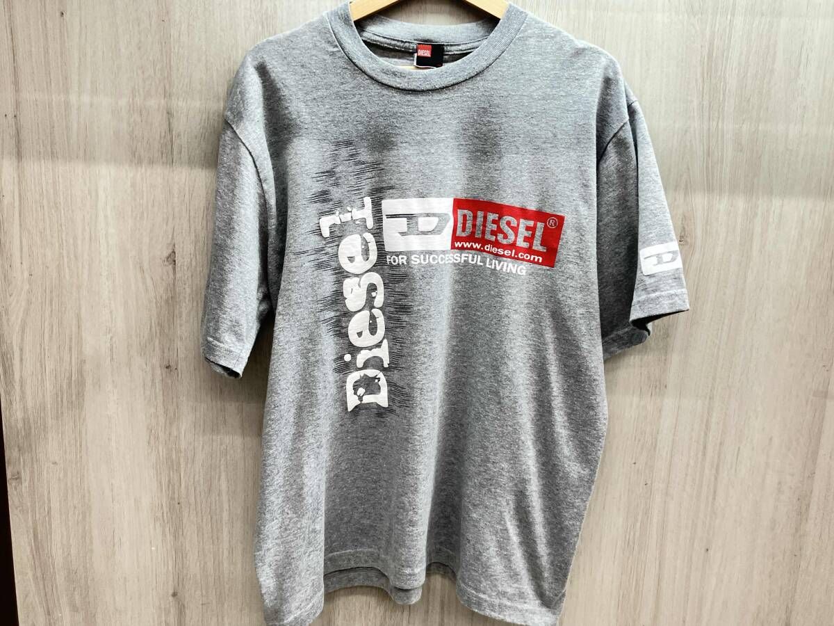 DIESEL 半袖Tシャツ　グレー　