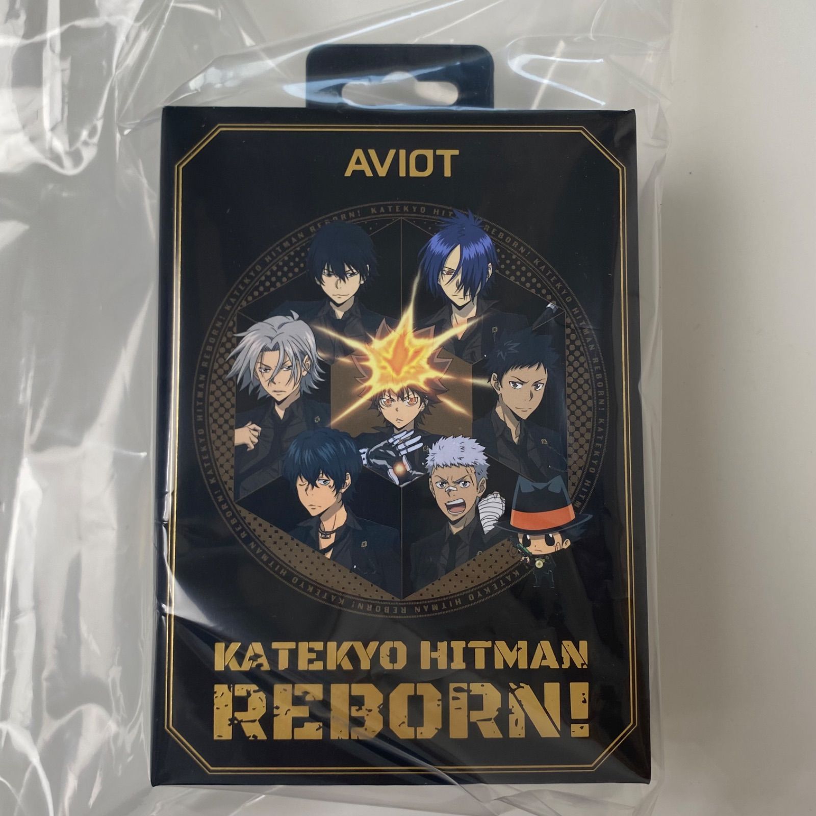 新品未使用 AVIOT TE-Q3-RBN 家庭教師ヒットマンREBORN!コラボモデル 