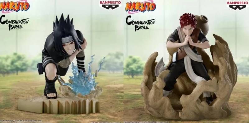 NARUTO combination battle2 うちはサスケ 我愛羅 フィギュア - メルカリ