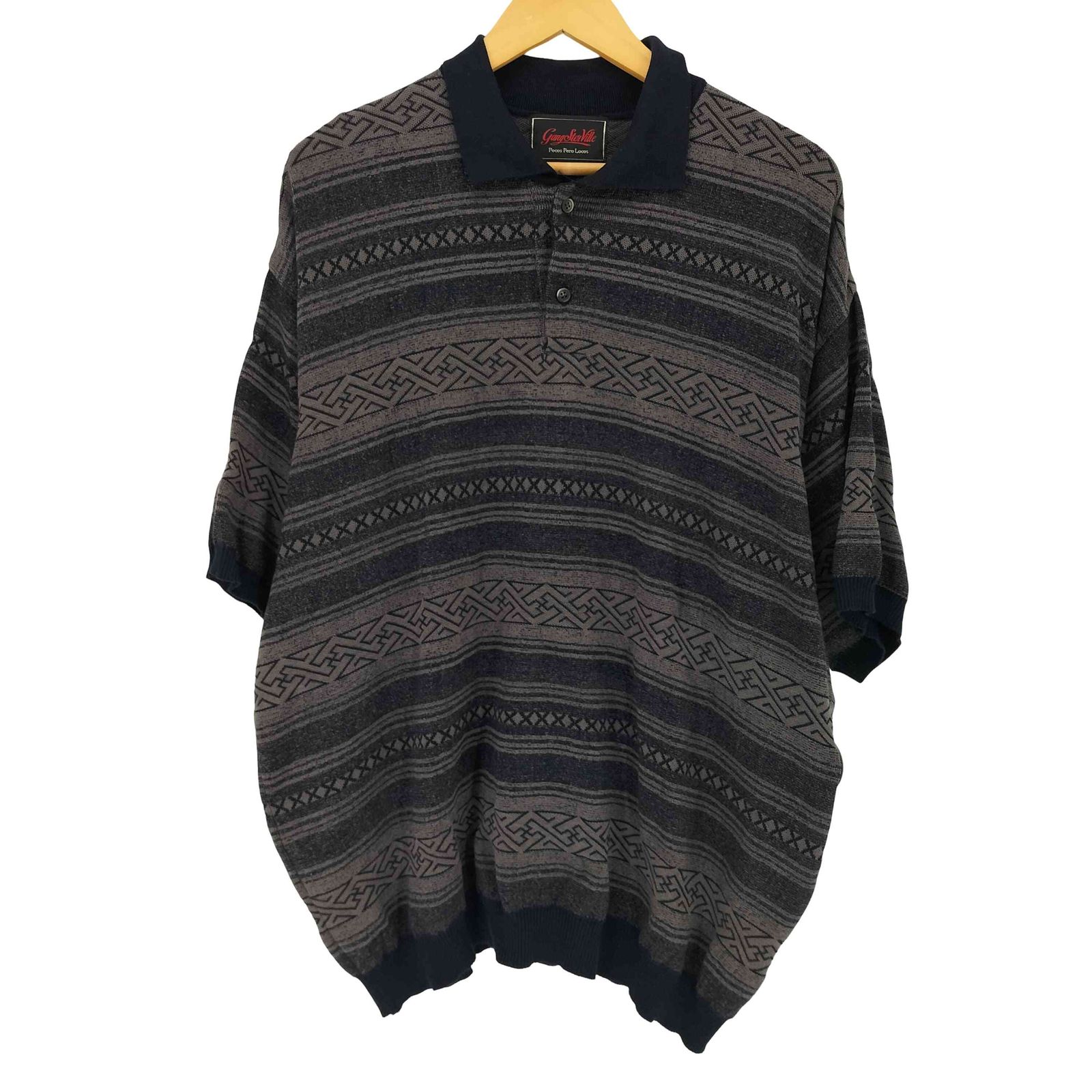 ギャングスタビル GANGSTERVILLE LOCOS - KNIT S/S SHIRTS メンズ JPN：L