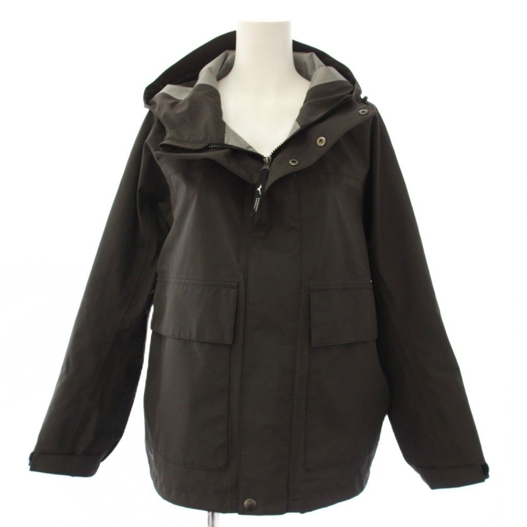 マーガレットハウエル MARGARET HOWELL ミズノ MIZUNO GORE-TEX POLYESTER POPLIN ジャケット マウンテンパーカー 1 グレー 578-5117001 /TK