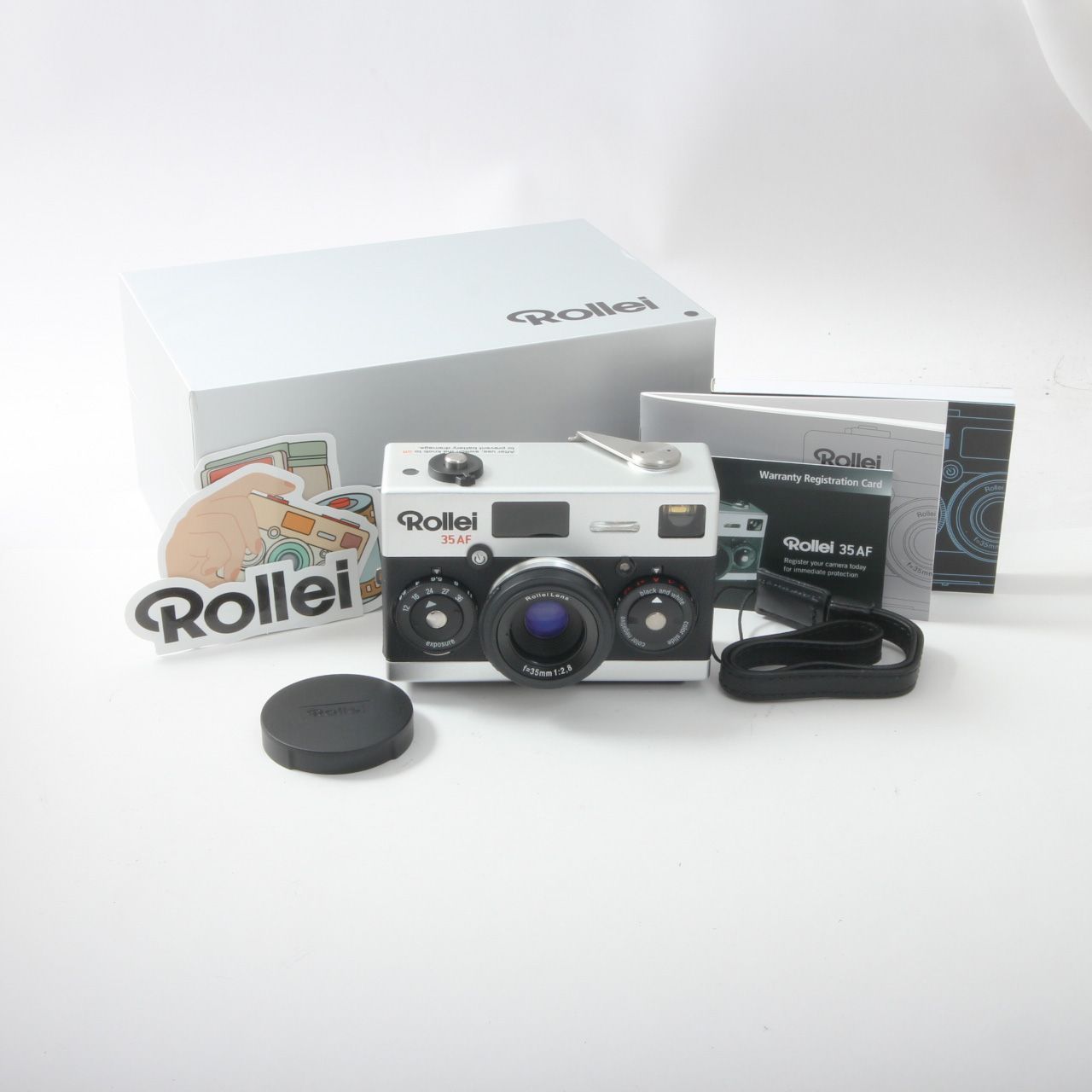 未使用品】 Rollei ローライ 35AF クローム フィルムカメラ - メルカリ