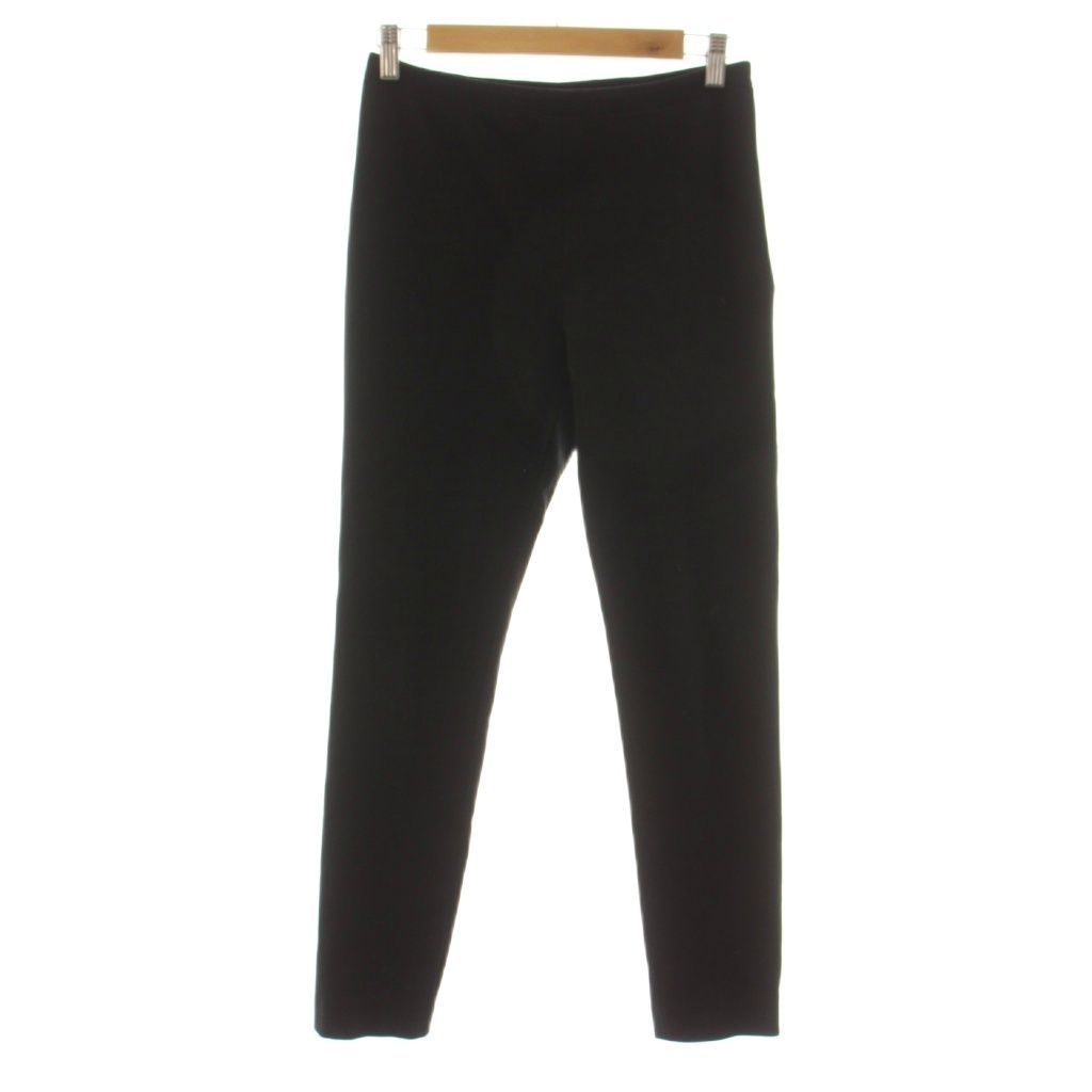 フォクシーニューヨーク FOXEY NEW YORK スキニーパンツ レギンス ストレッチ 38 黒 ブラック 41014 /KU