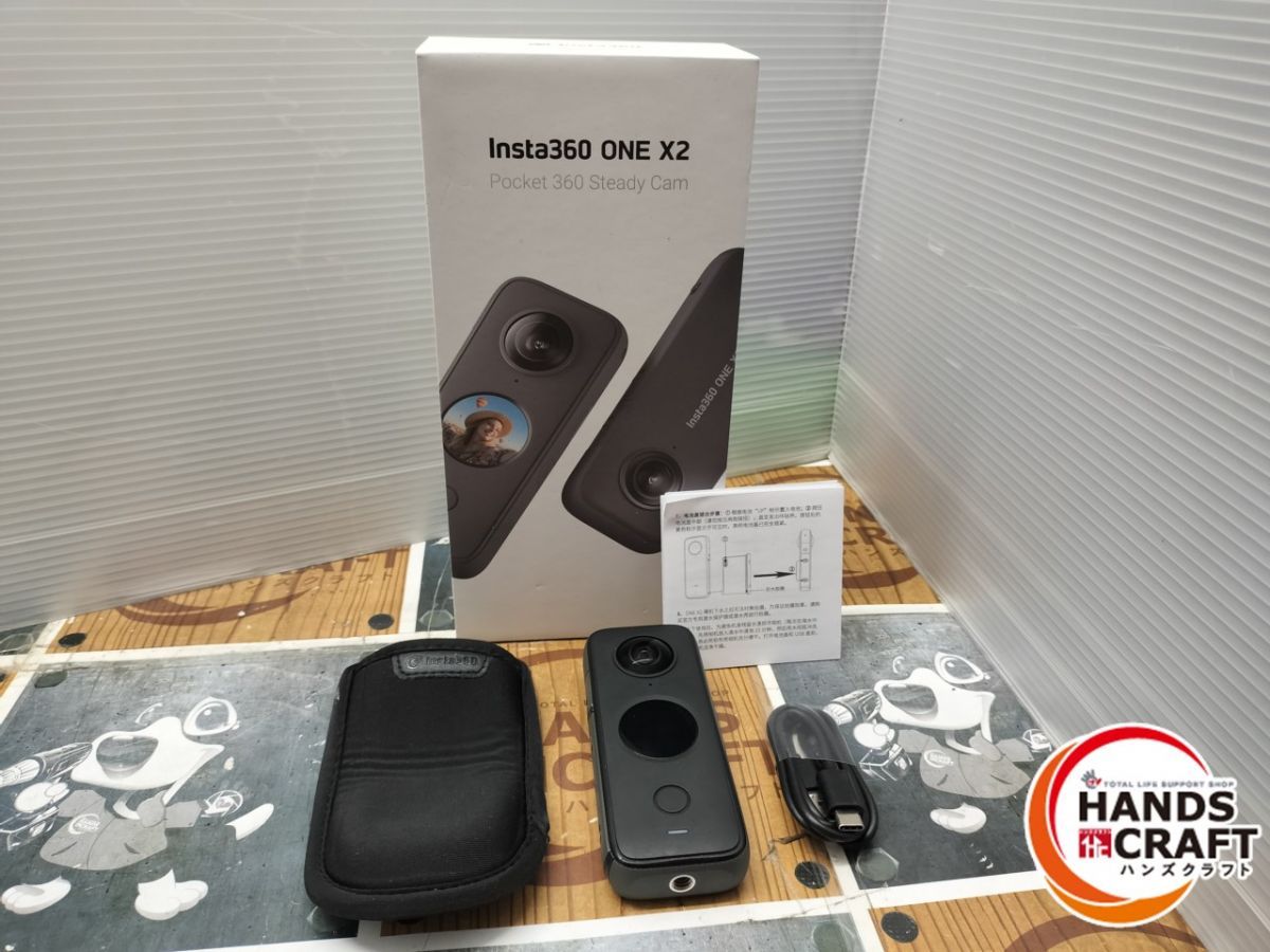 ◇【中古品】アラシビジョン CINOSXX/A Insta360 ONE X2 アクション