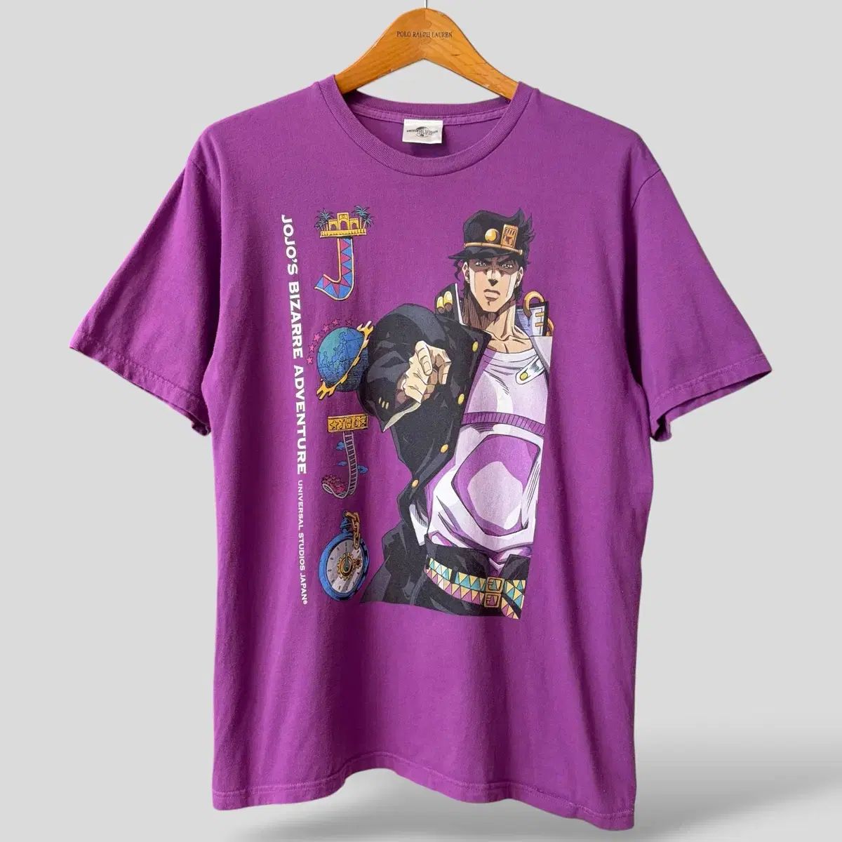 (L)ユニバーサル スタジオ ジョジョの奇妙な冒険 半袖Tシャツ