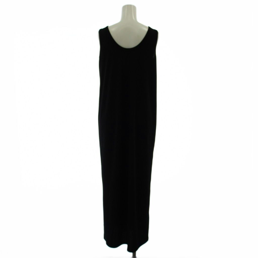PLAGE リブタンクワンピース ロング丈 ノースリーブ ブラック 36 プラージュ Plage 23SS plage リブタンクワンピース3 36 黒 ブラック