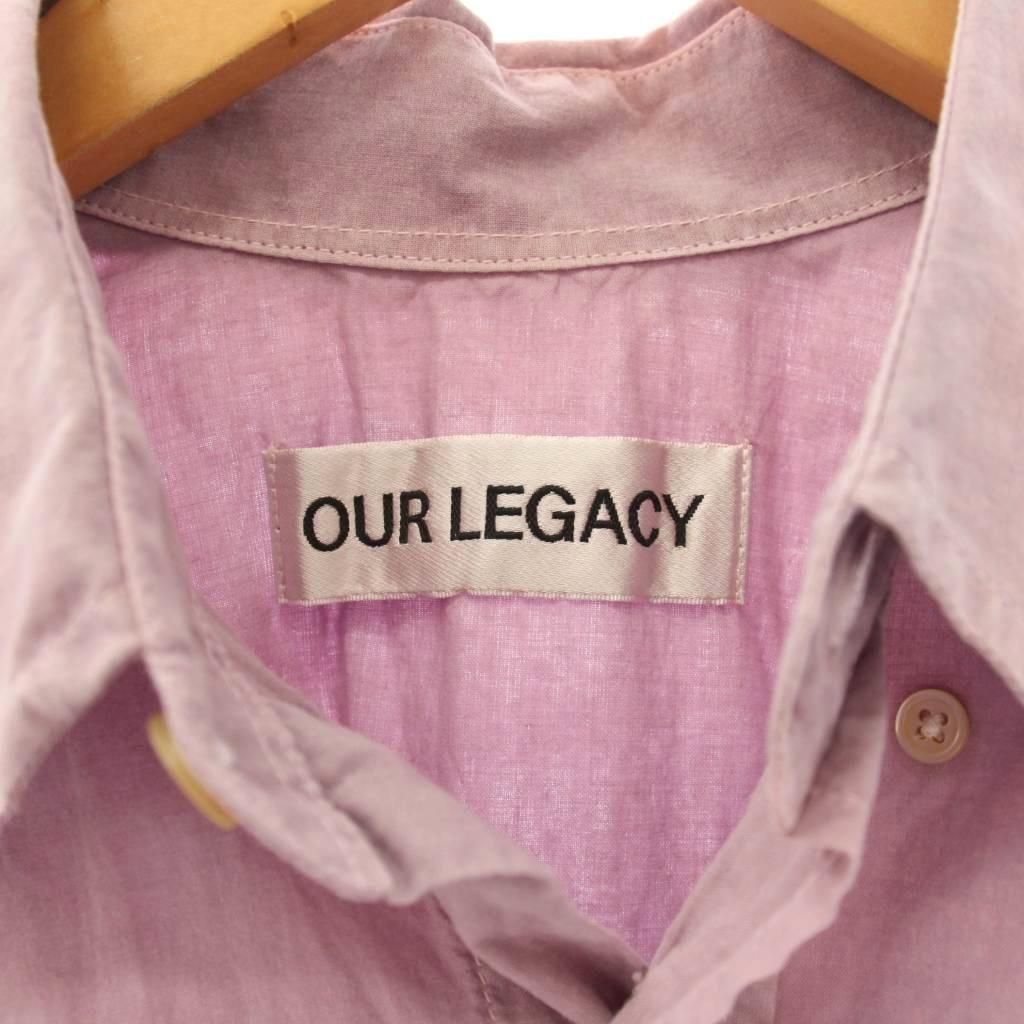アワーレガシー OUR LEGACY BORROWED BD SHIRT シャツ 長袖 44 ピンク