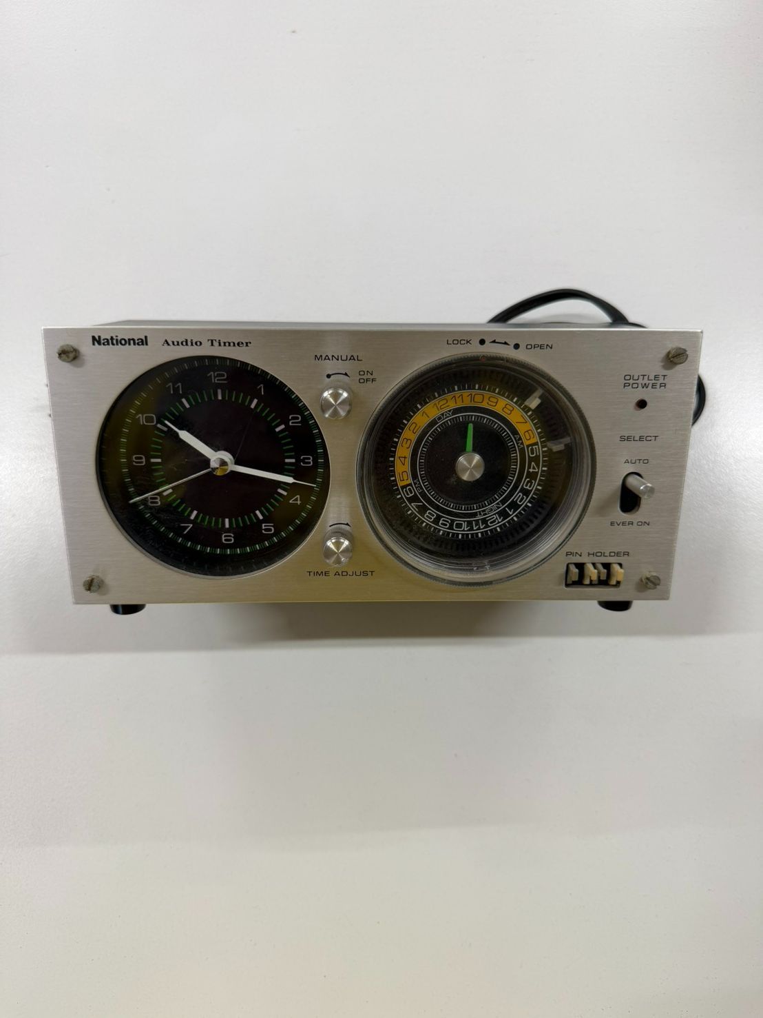 National ナショナルオーディオタイマー TE61 昭和レトロ - メルカリ
