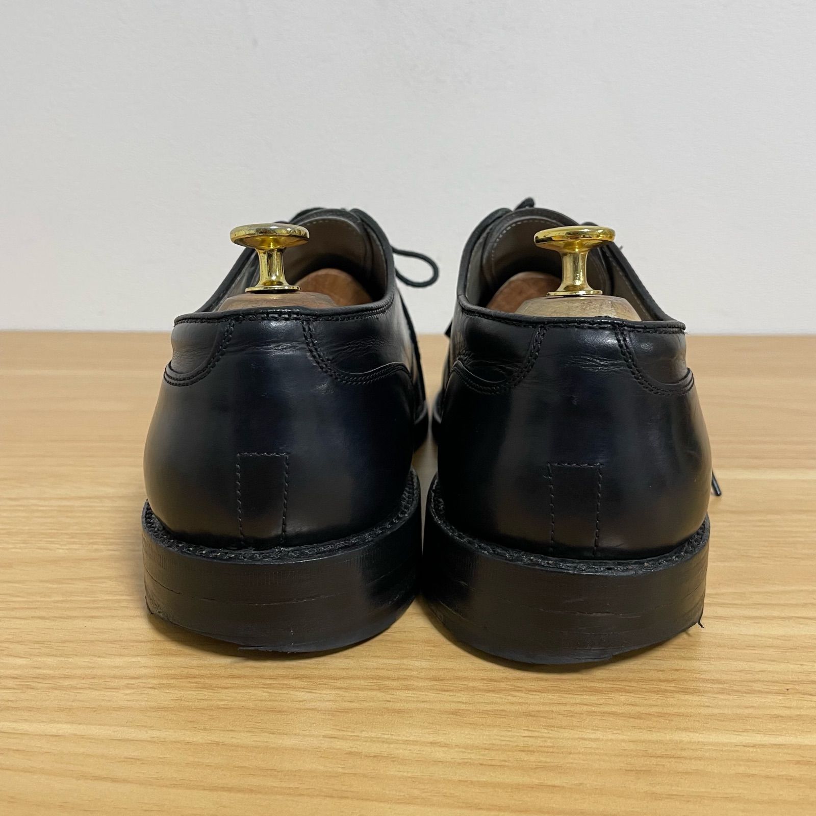 Alden Uチップ ブラック ドレスシューズ9/27cm オールデン Alden モックトゥ Uチップ ビジネスシューズ ドレス