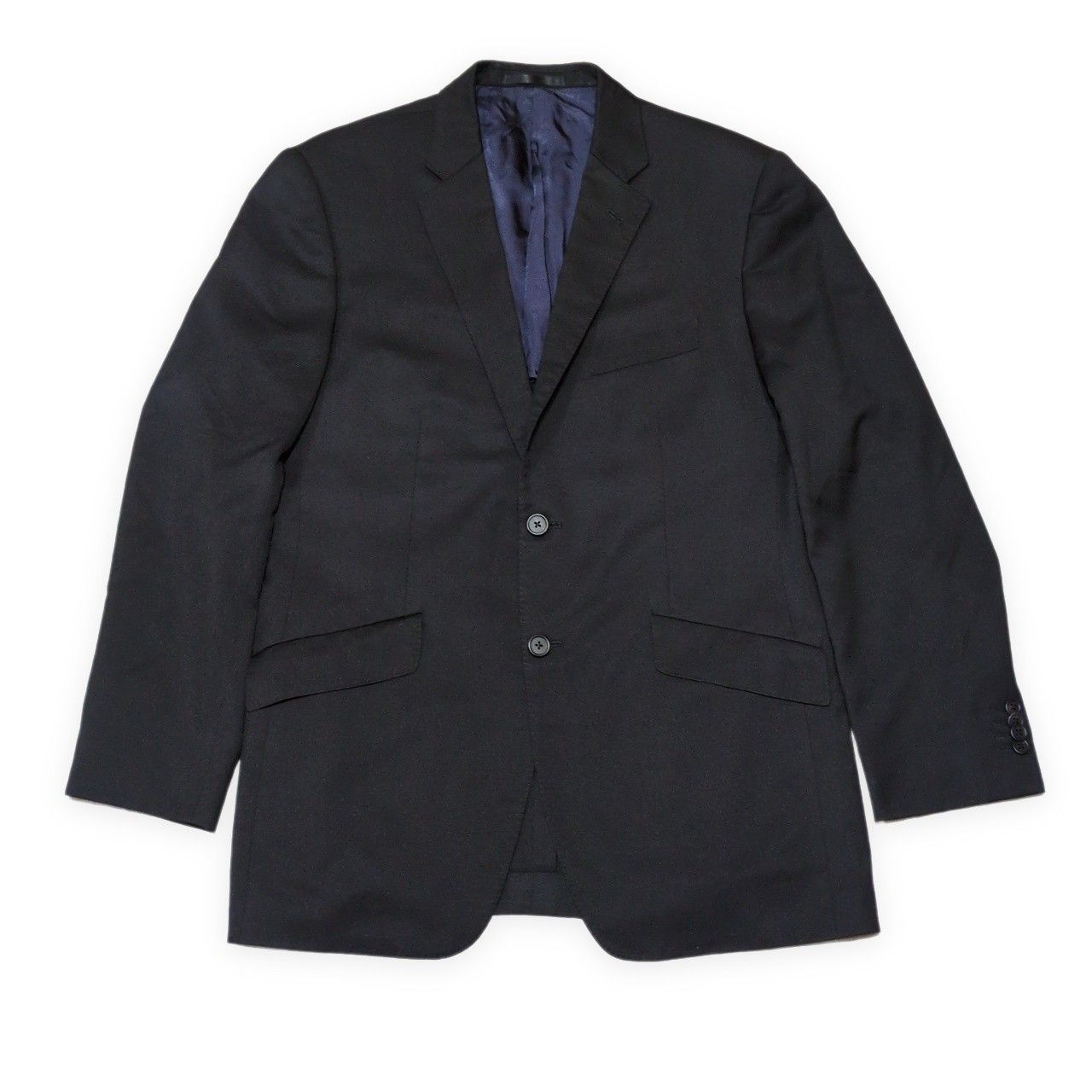 Paul Smith ポールスミス イタリア製デルフィノ生地 セットアップ 黒 Paul Smith ポールスミス セットアップスーツ シングル FRATELLI