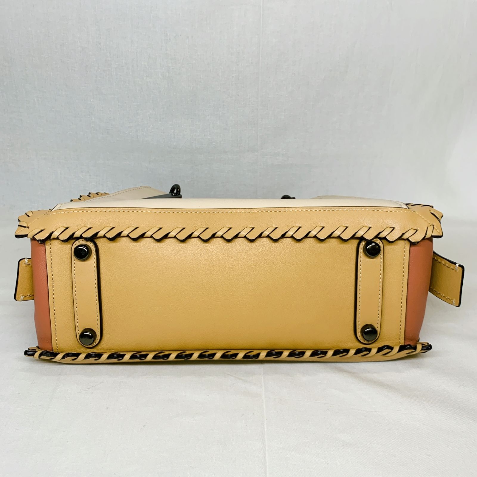 COACH コーチ ドリーマー カラーブロック サッチェル 2way 