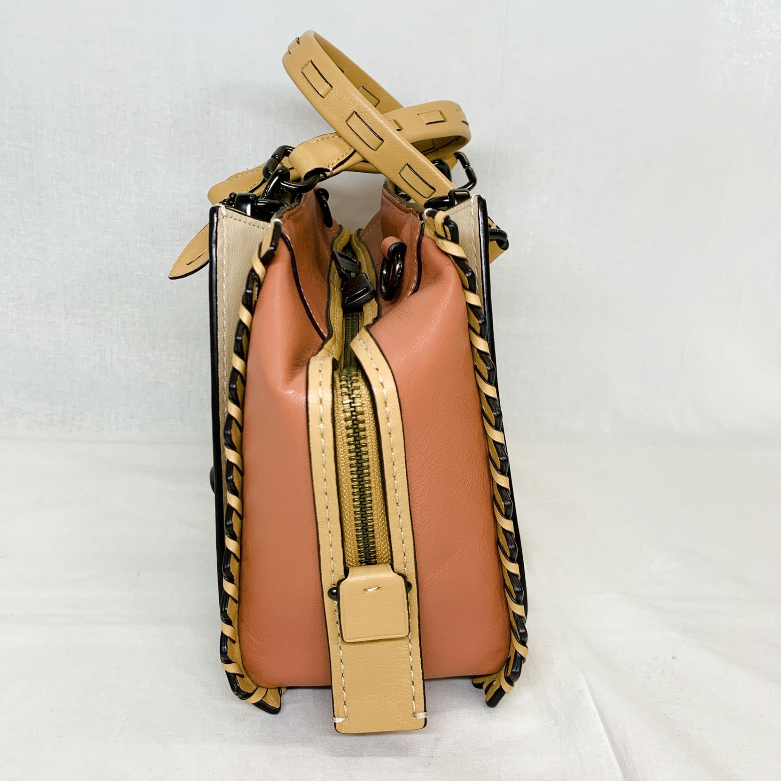 COACH コーチ ドリーマー カラーブロック サッチェル 2way 