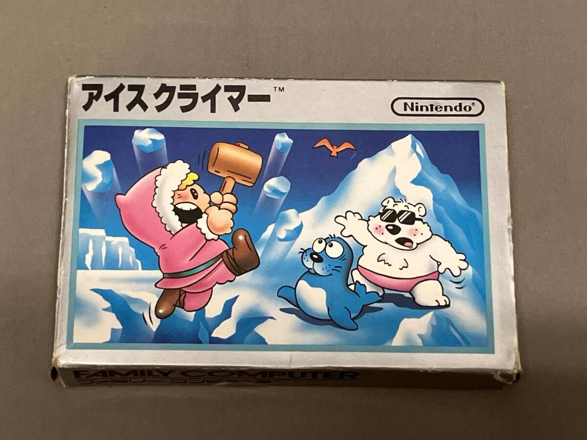 FC アイスクライマー ファミコン ゲームソフト - メルカリ