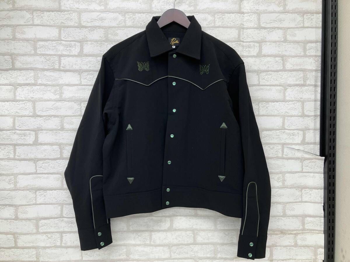 needles Piping Cowboy Jac PU208 ニードルス カウボーイジャケット ブルゾン ブラック グリーン メンズ S