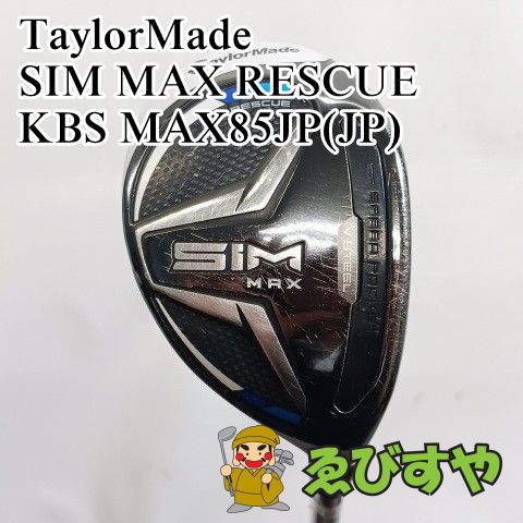 入間■【中古】 ユーティリティ テーラーメイド SIM MAX RESCUE KBS MAX85JP(JP) S 25[4652]